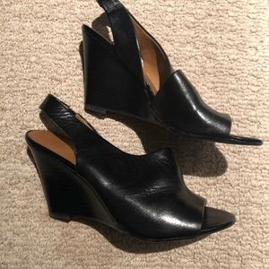Franco Sarto Shoes - Franco Sarto Leather Wedges Franco Sarto Shoes - Franco Sarto Leather Wedges